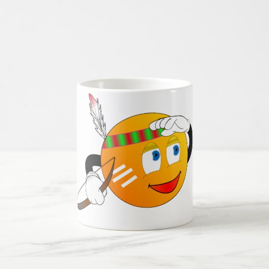 先住民 コーヒーマグカップ (中央)