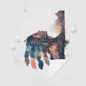 先住民 ゴルフタオル (インサイチュ)