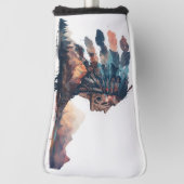 先住民 ゴルフヘッドカバー (回転90)