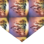 先住民 ショートテーブルランナー (コーナー)