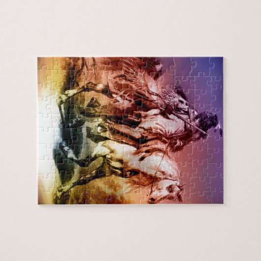 先住民 ジグソーパズル (横)