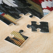 先住民 ジグソーパズル (側面)