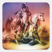 先住民 スクエアシール (正面)