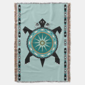 先住民 スローブランケット (正面縦)