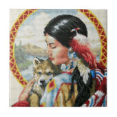 先住民 タイル (正面)