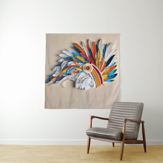 先住民 タペストリー (インサイチュ(横))