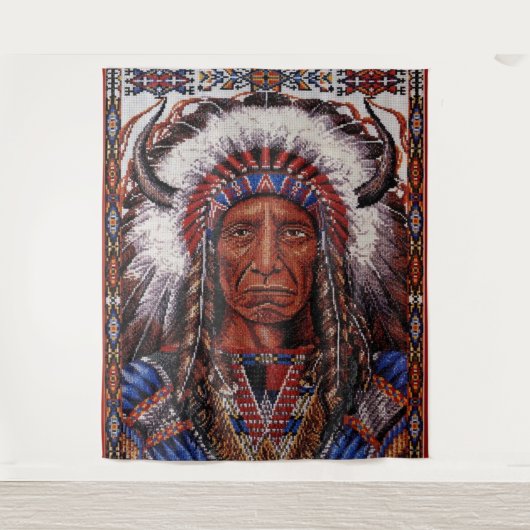 先住民 タペストリー (正面)