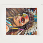 先住民 タペストリー (正面(横))