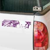 先住民 バンパーステッカー (トラック上)