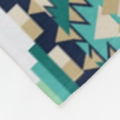 先住民 フリースブランケット (角)