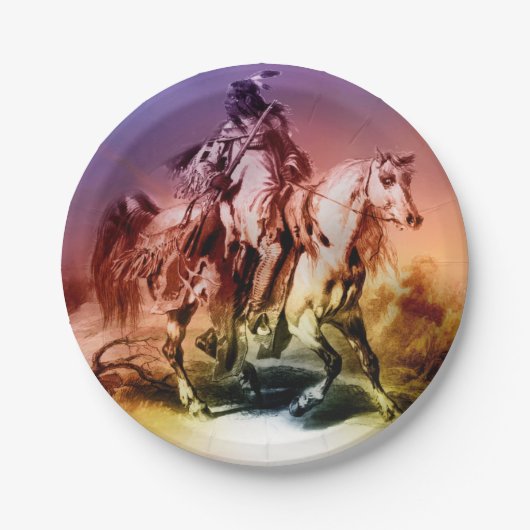 先住民 ペーパープレート (正面)