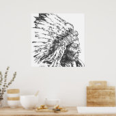 先住民 ポスター (キッチン)