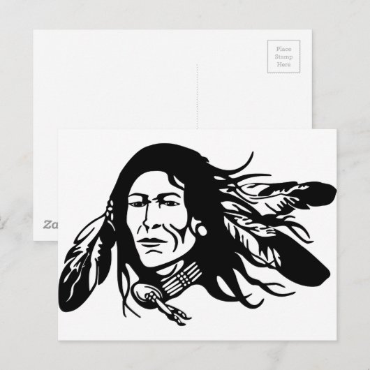 先住民 ポストカード (正面/裏面)