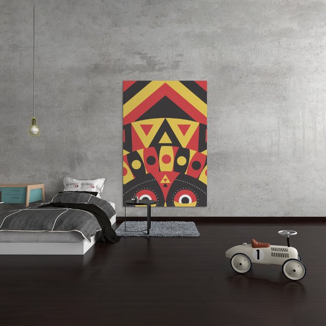 先住民 メタルプリント (クリエイターアップロード済み)