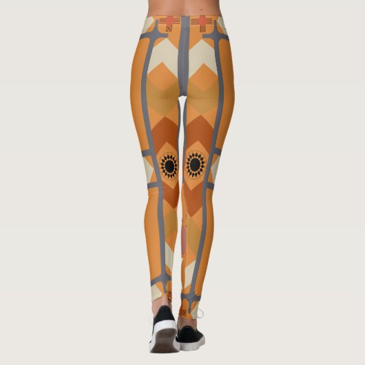 先住民 レギンス (裏面)