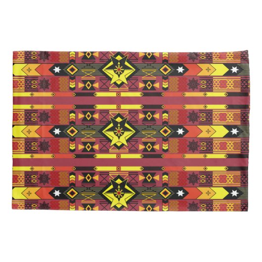 先住民 枕カバー (裏面)