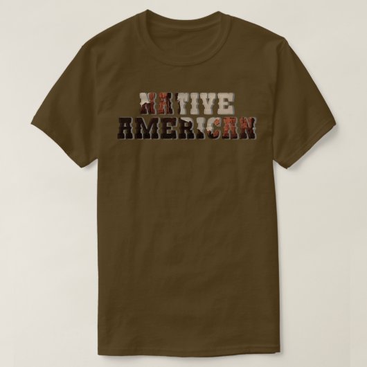 先住民 Tシャツ (デザイン正面)