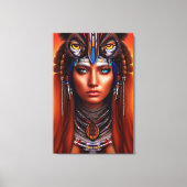 先住民American Apache Canvas Print キャンバスプリント (正面)