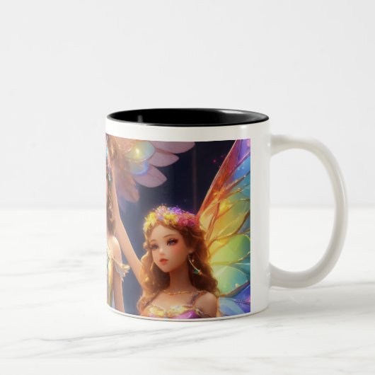 先史時代のおもしろいとモダンスタイル! ツートーンマグカップ (右)