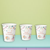 先史時代のおもしろいディノパーティーカップ 紙コップ