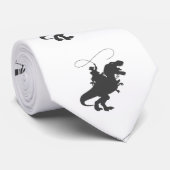 先史時代のカウボーイ乗馬恐竜 ネクタイ (ロール)