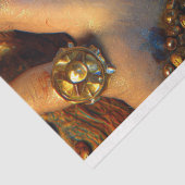 先史時代のカベウーマン戦士の地球の切り離し 薄葉紙 (詳細)