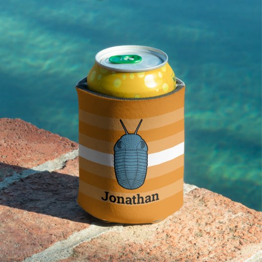 先史時代のトリロバイト 缶クーラー (インサイチュ プール)