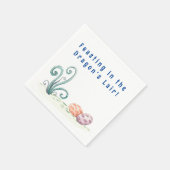 先史時代のドラゴンエッグ自然生息地 スタンダードカクテルナプキン (角)