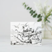 先史時代のピープス1894年 ポストカード (スタンド正面)