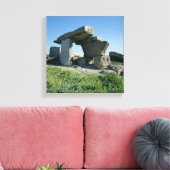 先史時代のメガリス キャンバスプリント (インサイチュ (リビング))