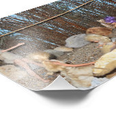 先史時代の人形。 フォトプリント (角)