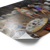 先史時代の人形。 フォトプリント (角)