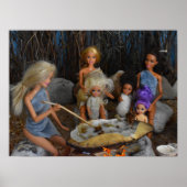 先史時代の人形。 ポスター (正面)