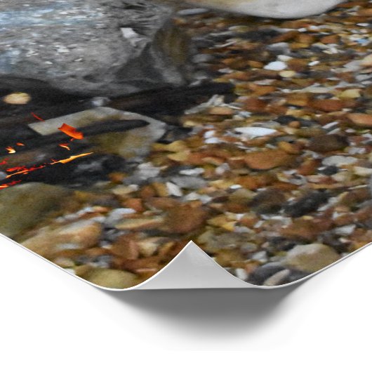 先史時代の人形。 ポスター (角)