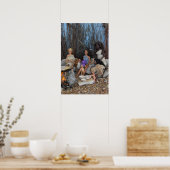 先史時代の人形。 ポスター (キッチン)