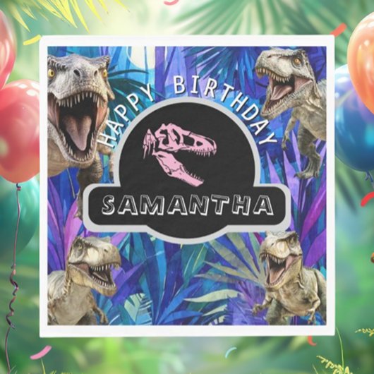 先史時代の冒険 スタンダードランチョンナプキン