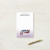 先史時代の動物のアノマロカリス ポストイット (デスク上)