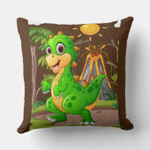 先史時代の恐竜の世界 クッション (裏面)