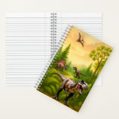 先史時代の恐竜アドベンチャージャーナル ノートブック (内側)