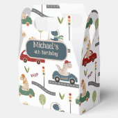 先史時代の恐竜カラフルの群れ フェイバーボックス (オープン)