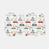 先史時代の恐竜カラフルの群れ フェイバーボックス (折り畳みなし)