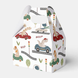 先史時代の恐竜カラフルの群れ フェイバーボックス