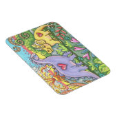 先史時代の恐竜バレンタイン磁石 マグネット (右側)