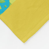 先史時代の恐竜パターン男の赤ちゃん毛布 フリースブランケット (角)