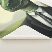 先史時代の恐竜ビジネスマン、おもしろいAI生成 シェルパブランケット (3/4)