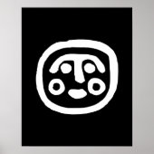 先史時代の戦士顔 – 古代の部族 ポスター (正面)