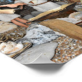 先史時代の狩りの準備。 ポスター (角)