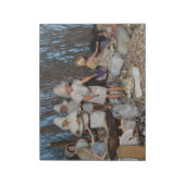 先史時代の生活 ノートパッド (回転)