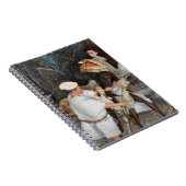 先史時代の生活。 ノートブック (右側)