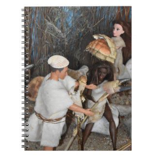 先史時代の生活。 ノートブック